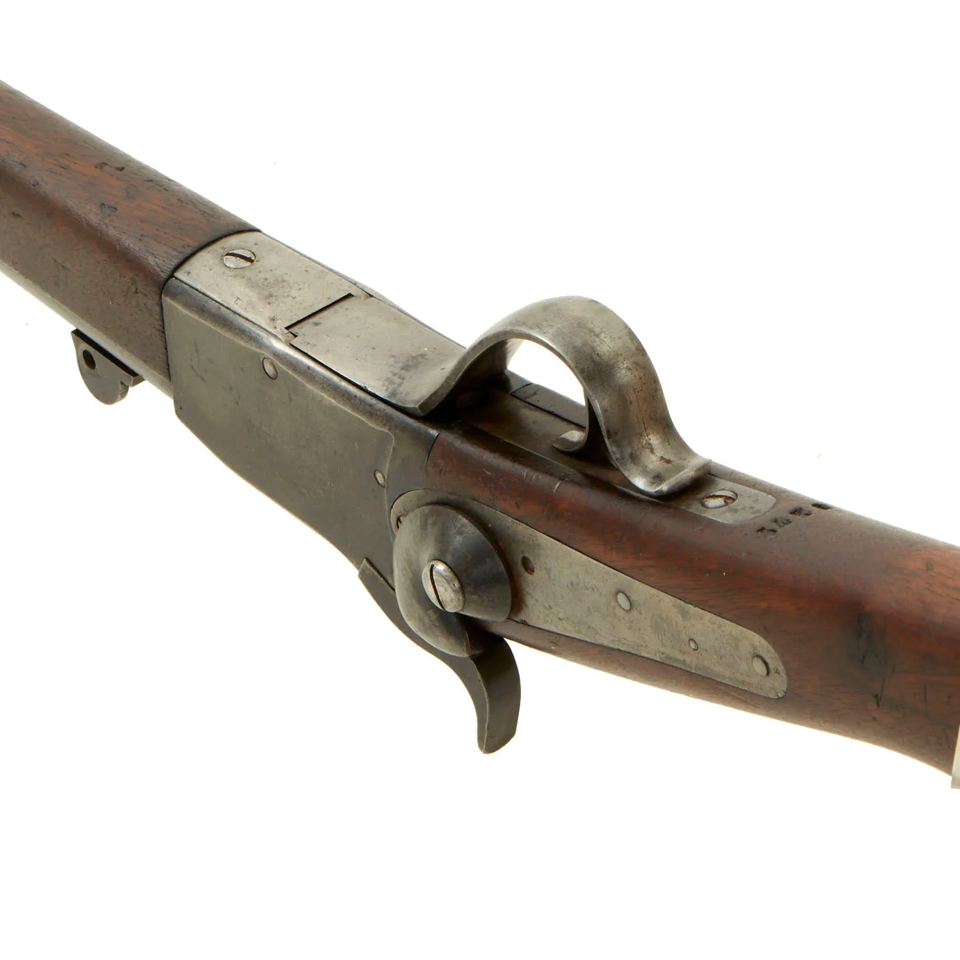 Original U.S. Peabody M1866/1867 Switzerland Contract Falling Block Military Rifle in .41 Swiss Rimfire - Serial 4439