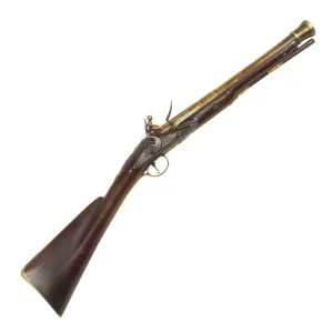 Original U.S. Revolutionary War Era British Brass Barrel Blunderbuss by Ketland & Co. of London & Portsmouth with Brass Mounts - circa 1770