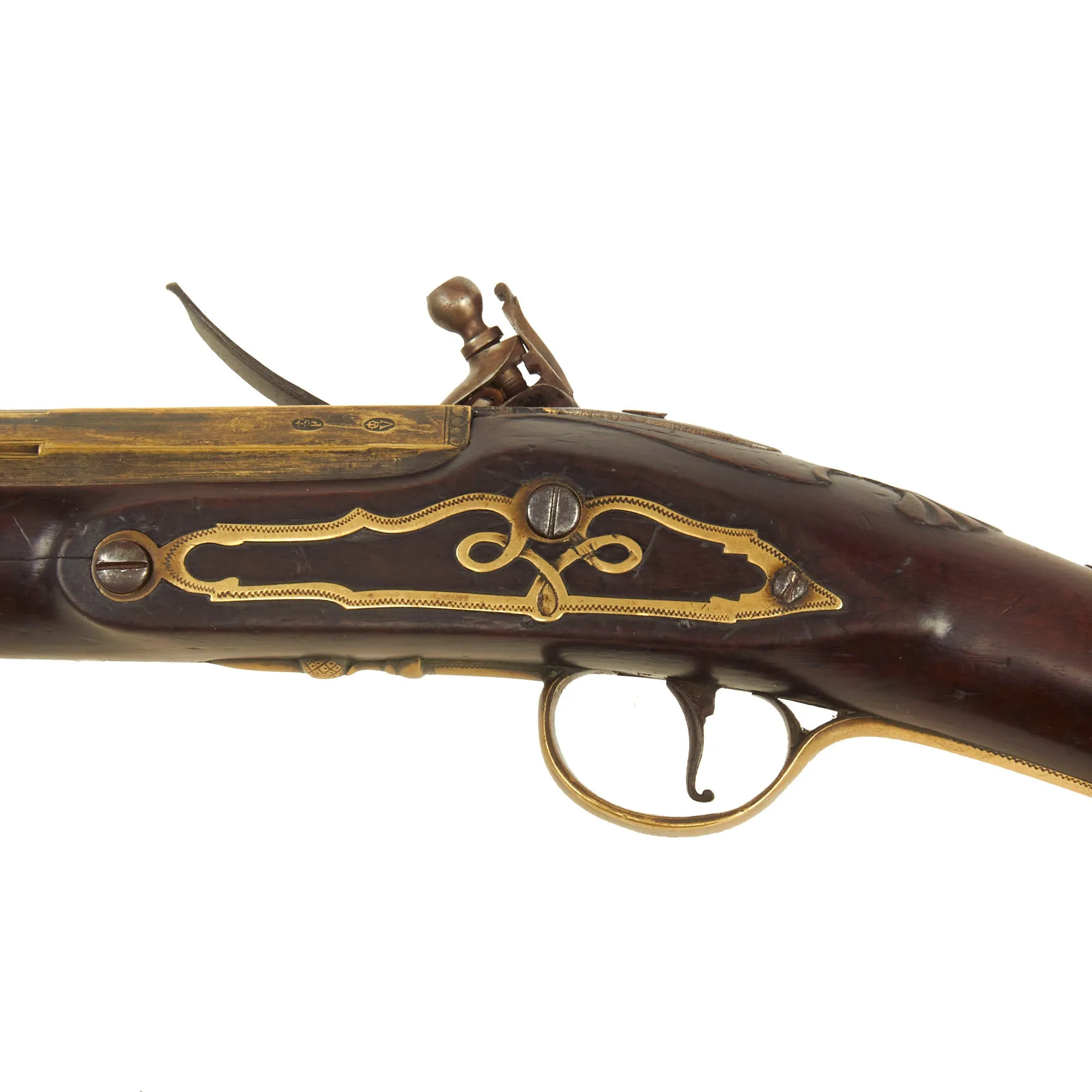 Original U.S. Revolutionary War Era British Brass Barrel Blunderbuss by Ketland & Co. of London & Portsmouth with Brass Mounts - circa 1770