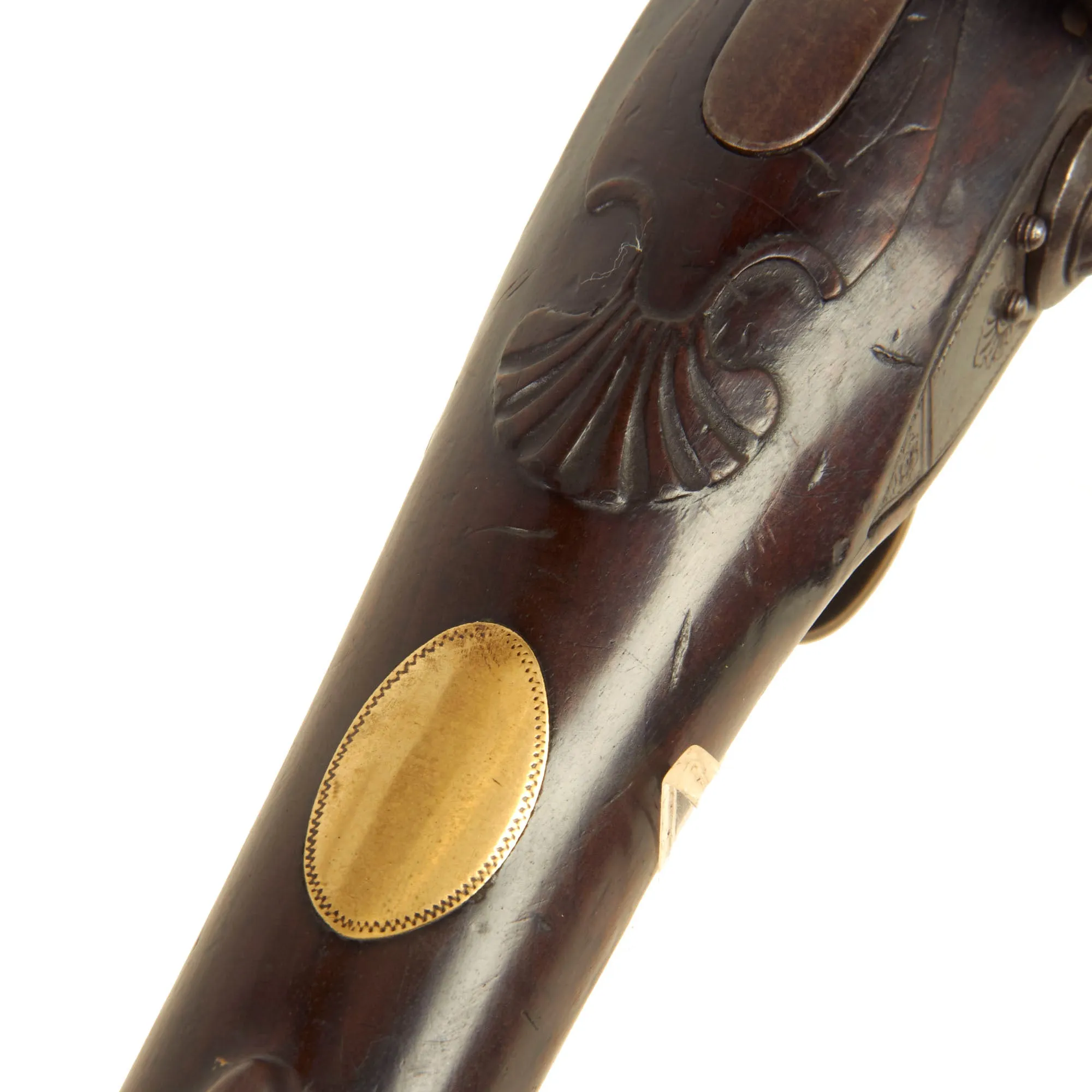 Original U.S. Revolutionary War Era British Brass Barrel Blunderbuss by Ketland & Co. of London & Portsmouth with Brass Mounts - circa 1770