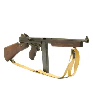 Original U.S. WWII Thompson M1A1 Display Submachine Gun