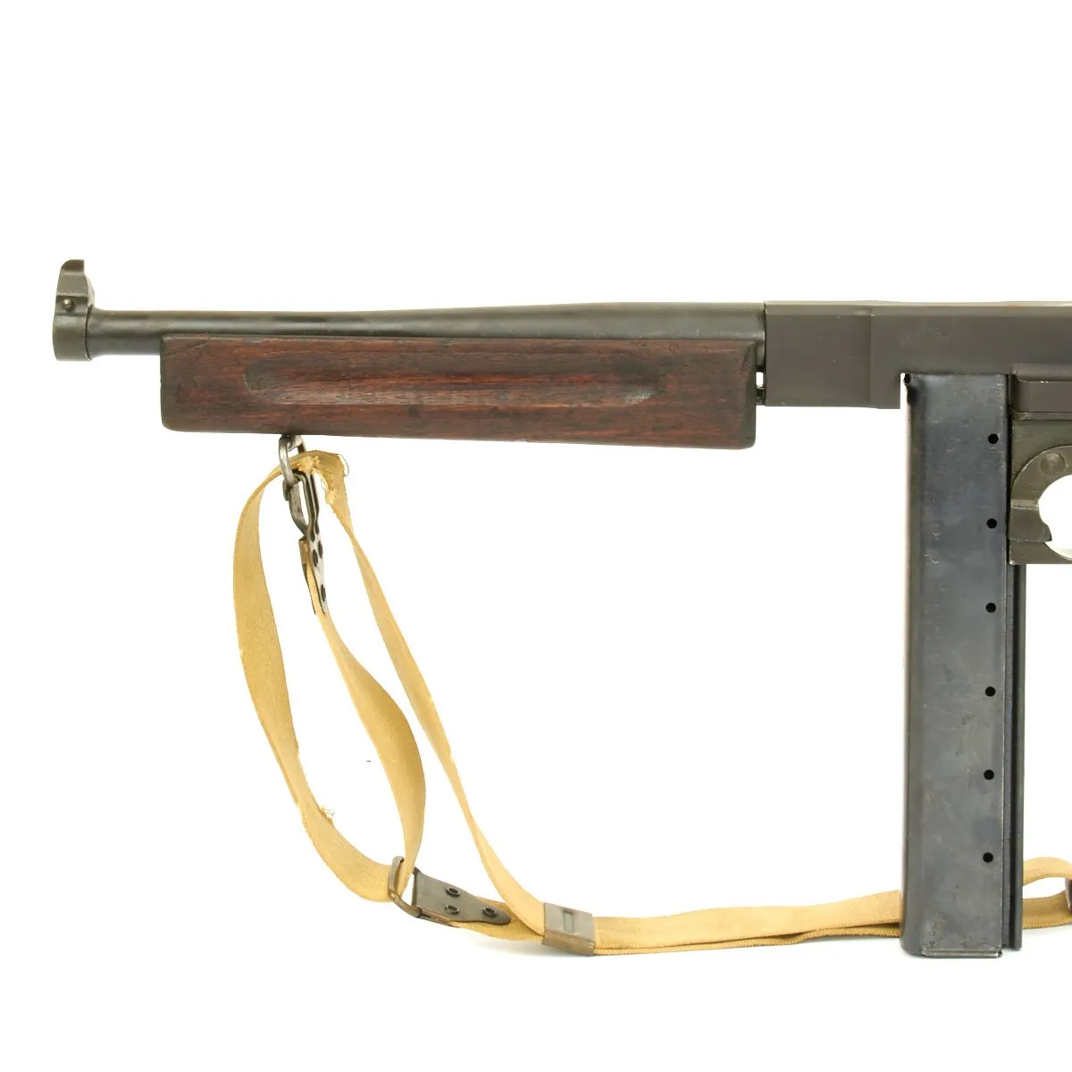 Original U.S. WWII Thompson M1A1 Display Submachine Gun