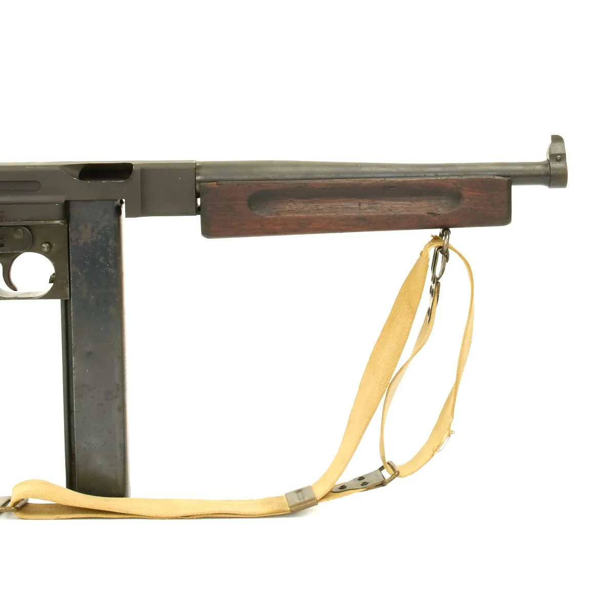 Original U.S. WWII Thompson M1A1 Display Submachine Gun