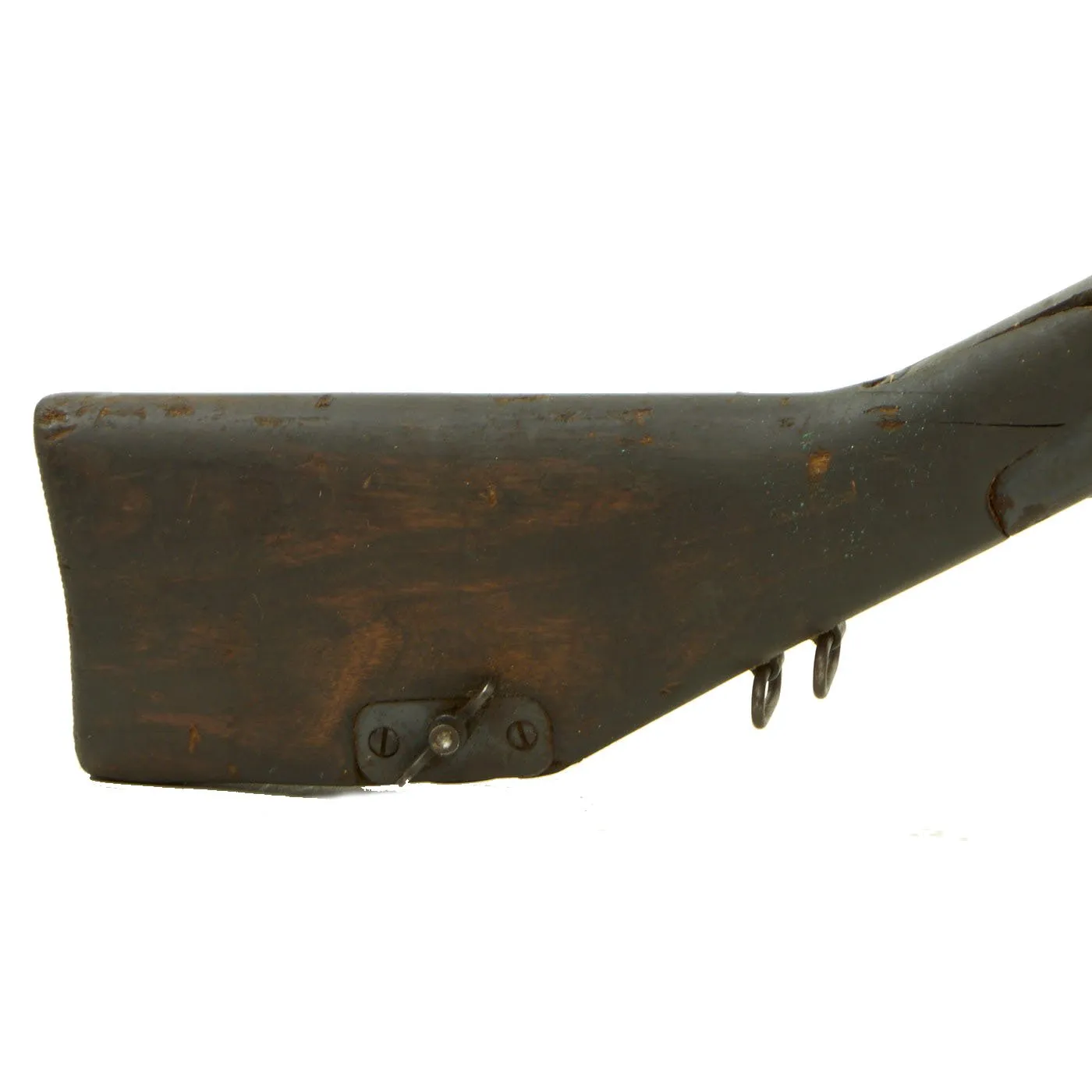 Original WWII Danish Madsen Display Light Machine Gun with Magazine Pouch & Magazines