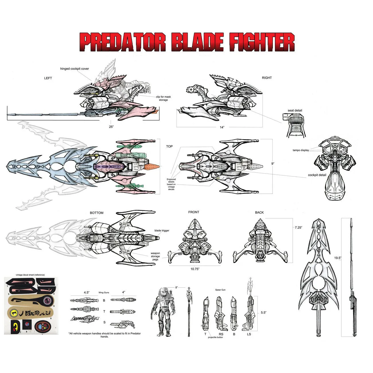 PREDATOR Blade Fighter Vehicle