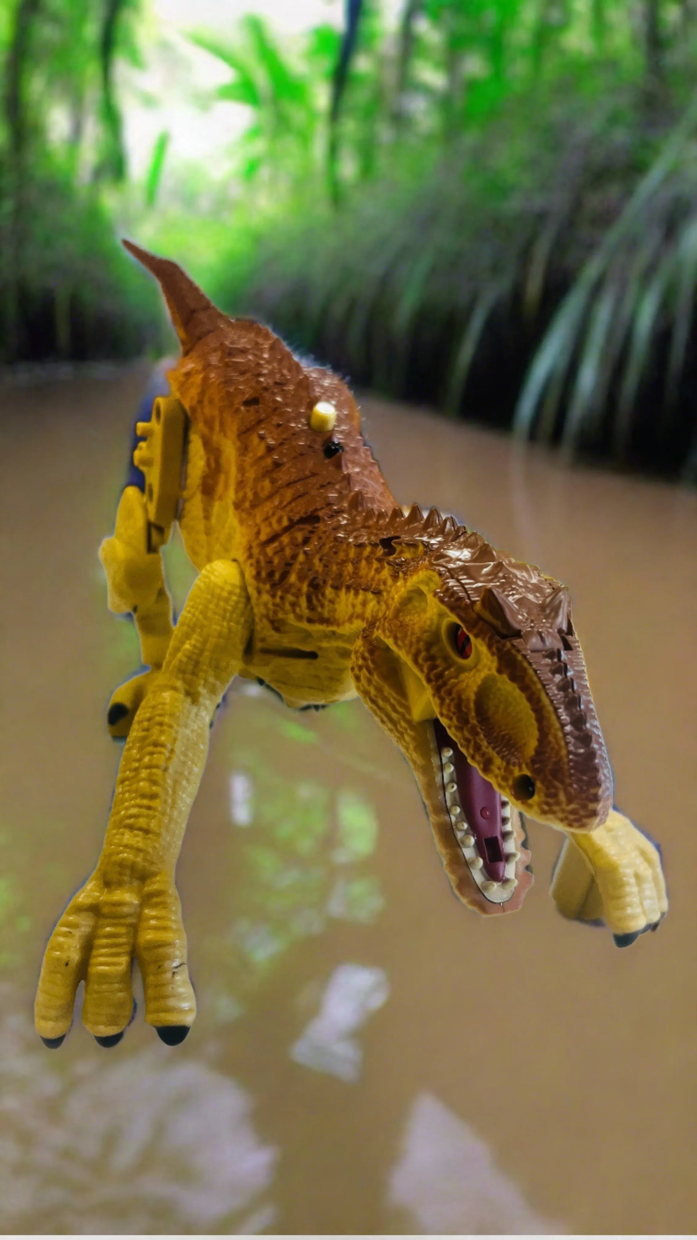 Remote control dino with real walk- Raptor dino with smoke and lights - simulation rc dinasour for kids.