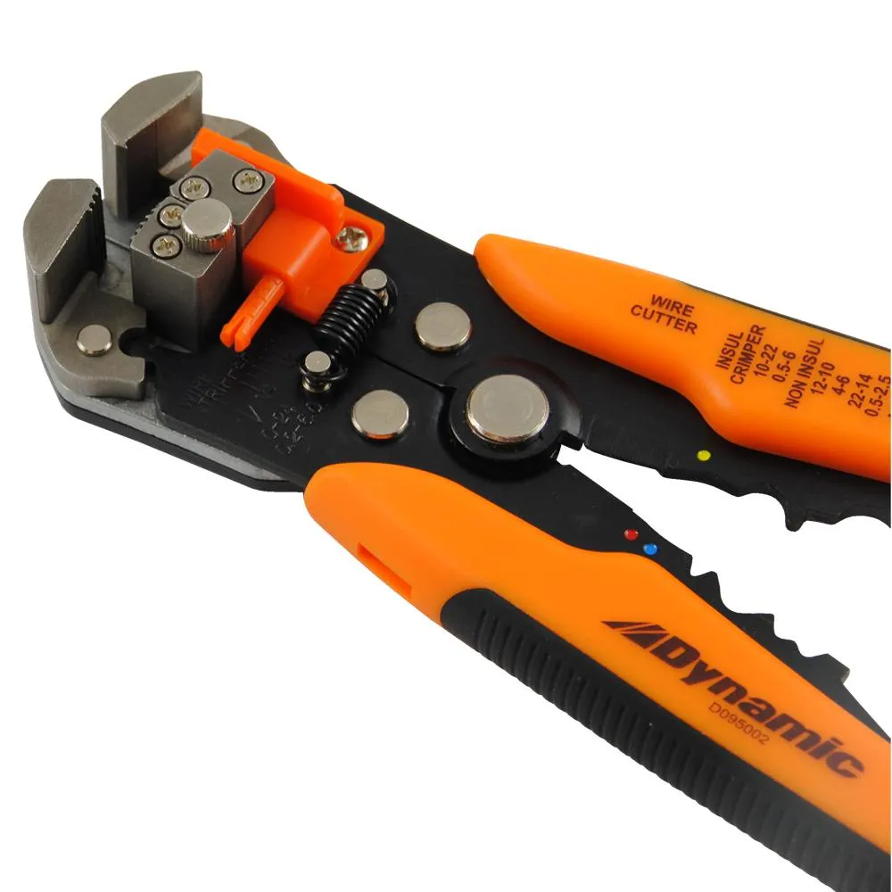 Self-adjusting Wire Stripper, 8, Strips 10-24 AWG Wire