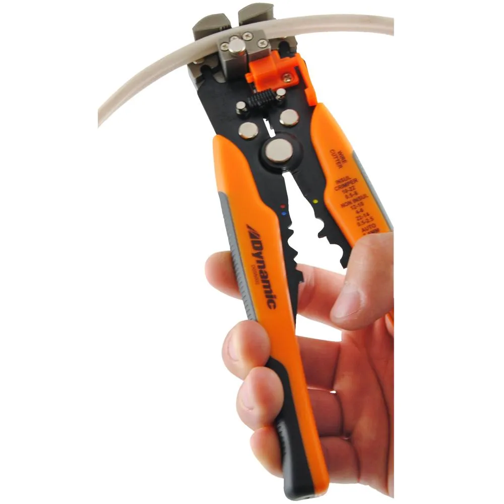 Self-adjusting Wire Stripper, 8, Strips 10-24 AWG Wire