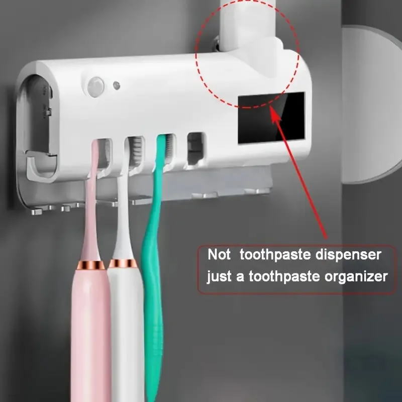 Smart Wall-Mounted Toothbrush UV Sterilizer