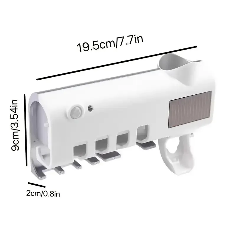 Smart Wall-Mounted Toothbrush UV Sterilizer