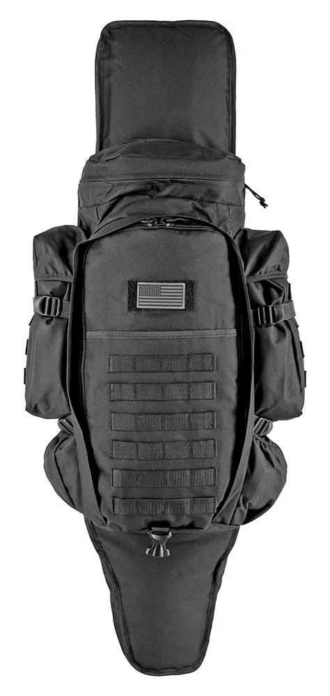 Tactical Gear - East West 9.11 Full Gear Rifle Backpack - Black