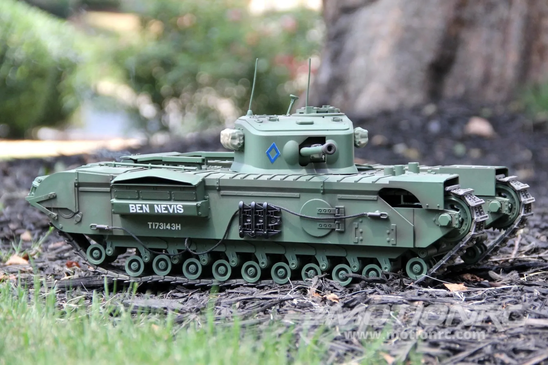 Tongde UK Churchill Mk. VII Upgrade Edition 1/16 Scale Battle Tank - RTR