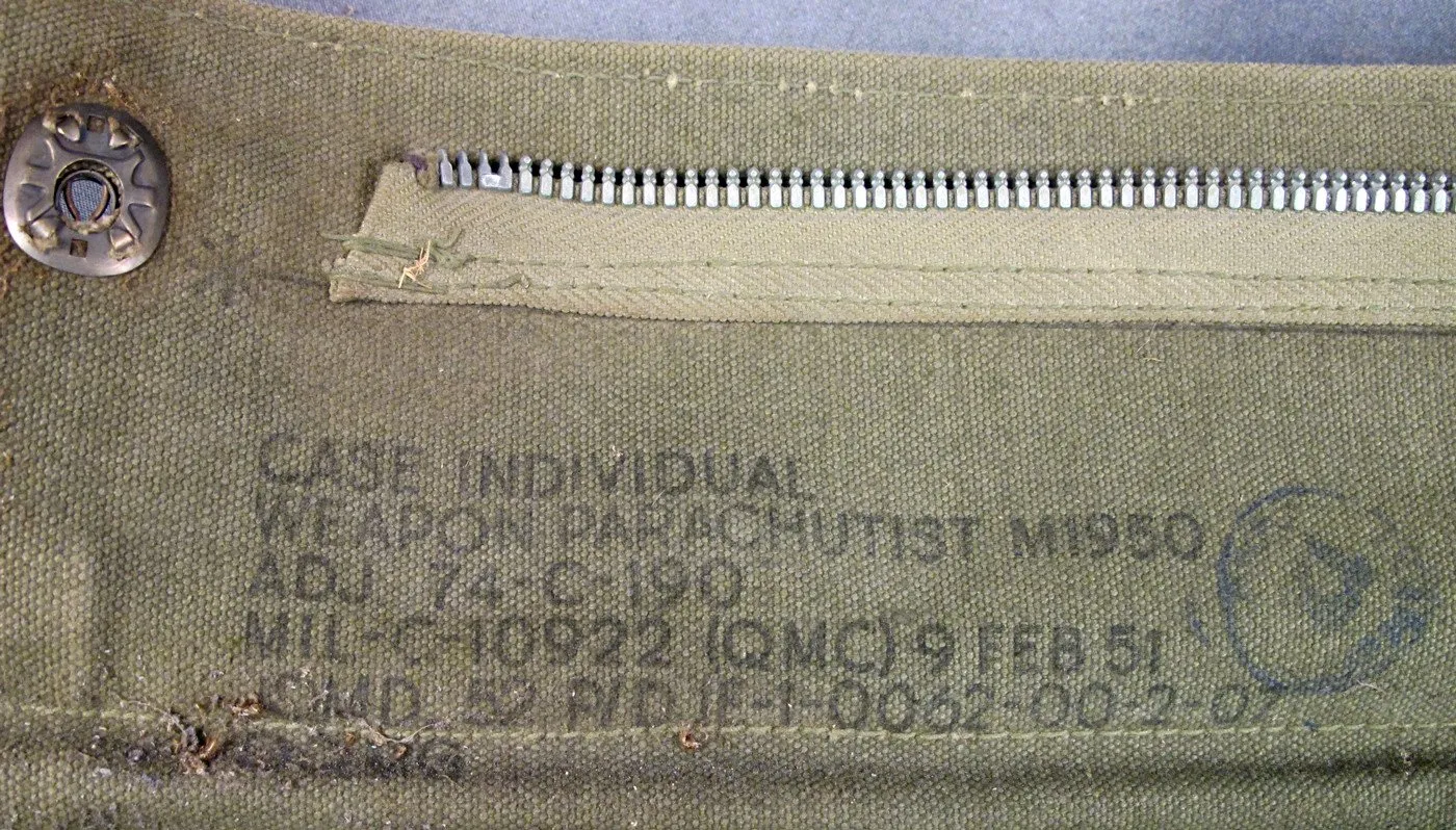 U.S. M1 Garand Paratrooper Drop Bag