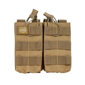 Valken Double Magazine Pouch - Tan