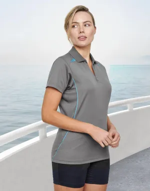 Winning Spirit Ladies Sustainable Poly/Cotton Contrast SS Polo 1st (10 colour)-(PS94)